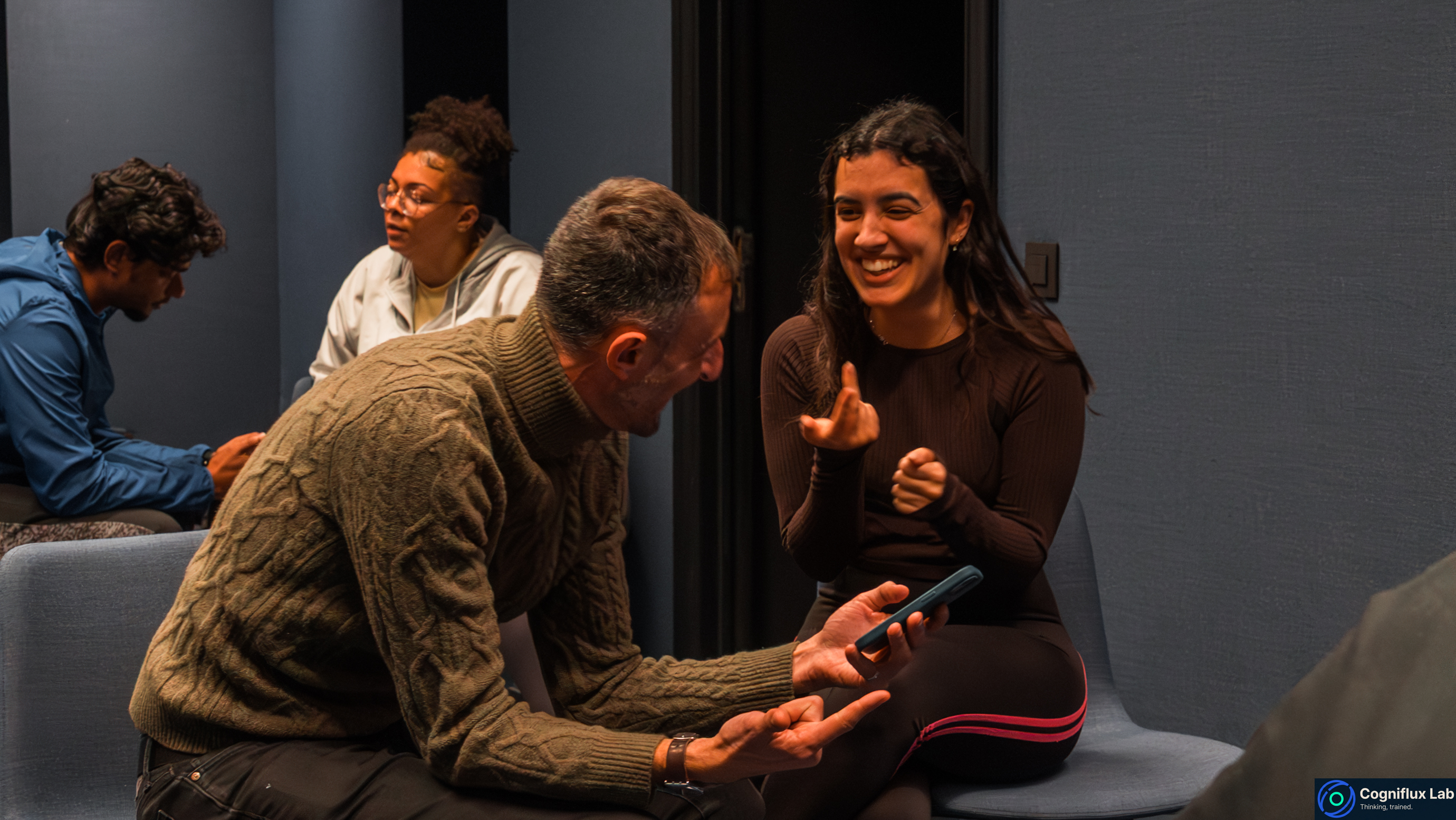 Participants during a creative sprint